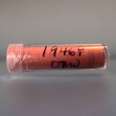 1946-P Lincoln Wheat Penny Partial Roll of 50 Coins RED BU UNCIRCULATED OBW