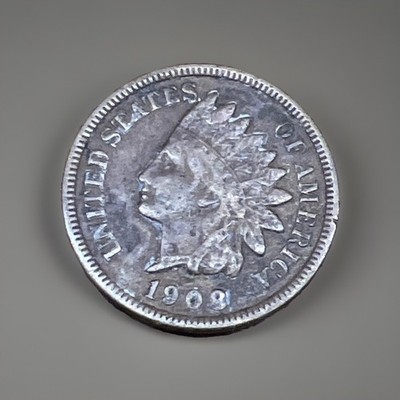1908-S 1C BN Indian Cent