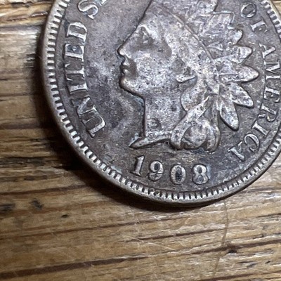 1908-S 1C BN Indian Cent