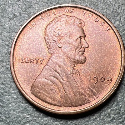 1909 VDB 1C RB Lincoln Cent