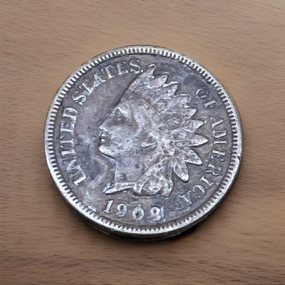 1908-S 1C BN Indian Cent
