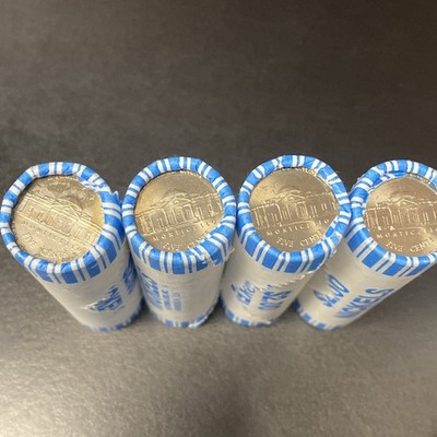 Lot of 22 Rolls - 2004, 2005, 2006 P & D Westward Journey Nickels BU Bankrolls