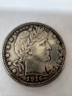 1916-D 25C Barber Quarter. *7115