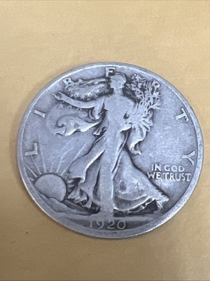 1921-S 50C Walking Liberty Half Dollar
