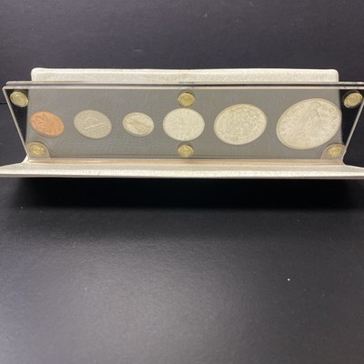 1965 Canada 6 Coin Royal Canadian Mint Proof Like Set 1.11 oz Silver Acrylic