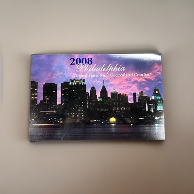 2008 Uncirculated Coin Set U.S Mint Government Packaging OGP COA