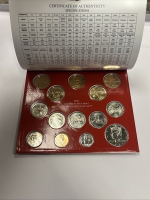 2003 US Mint Set 20 Coin Uncirculated Set Complete Philadelphia & Denver W/ OGP