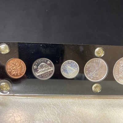 1965 Canada 6 Coin Royal Canadian Mint Proof Like Set 1.11 oz Silver Acrylic