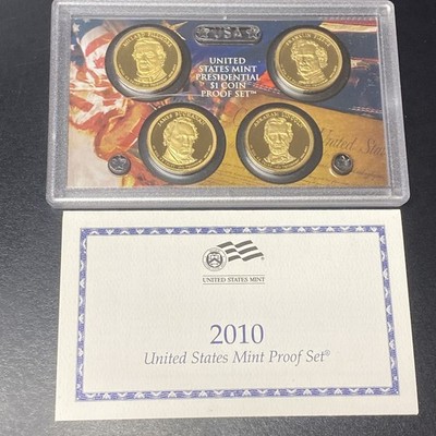 2010 Uncirculated Coin Set U.S Mint Government Packaging OGP COA