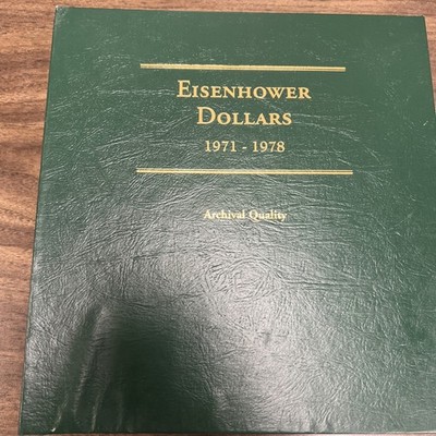 Eisenhower dollar coin book