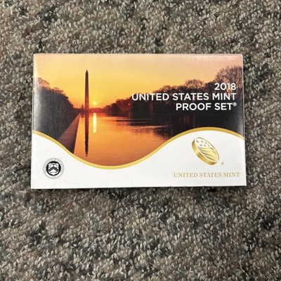 2018 Clad Proof 10-Coin Set U.S. Mint Original Government Packaging OGP & COA