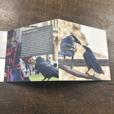 2019 The Tower Of London Royal Mint £5 Coin - The Legend Of The Ravens