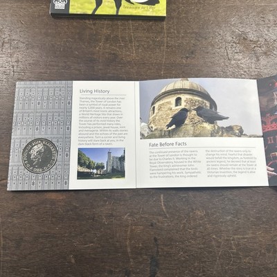 2019 The Tower Of London Royal Mint £5 Coin - The Legend Of The Ravens