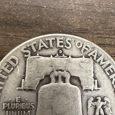 1948 D  50C Franklin Half Dollar