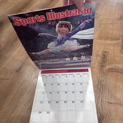 RARE Vintage 1981 Muppets MISS PIGGY Cover Girl Fantasy Calendar & Folder Cover