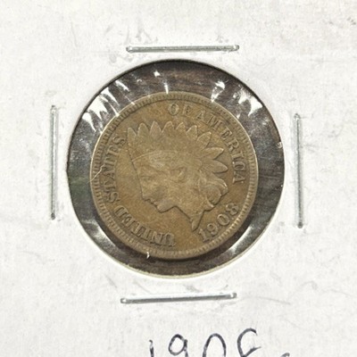 1908-S 1C BN Indian Cent